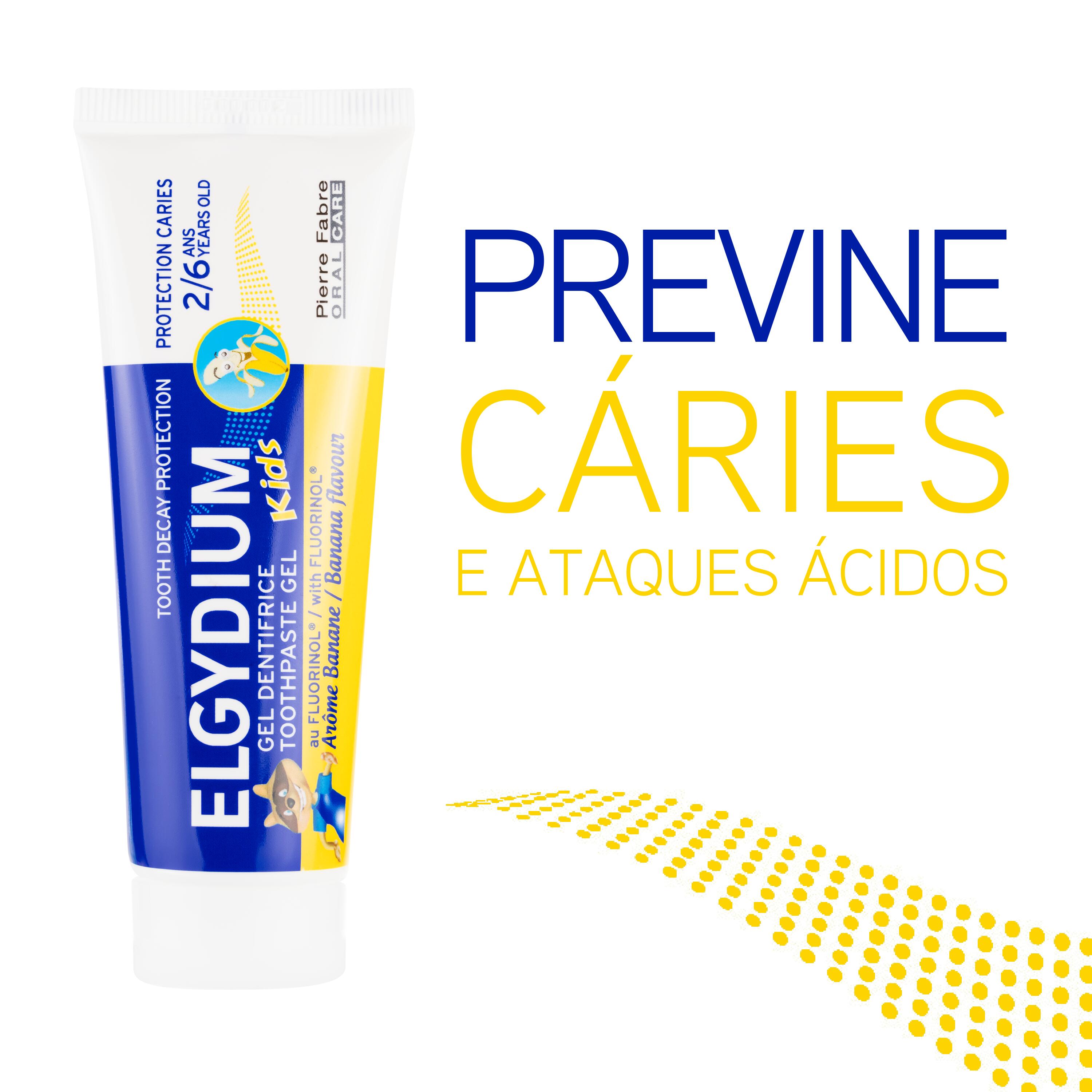 Elgydium Kids Pasta Dentífrica Sabor Banana 50ml